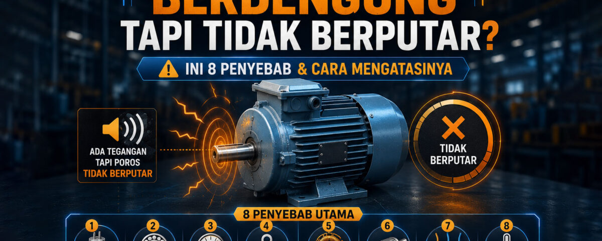 motor berdengung tapi tidak berputar