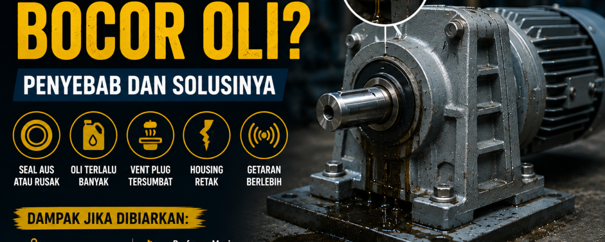 gearbox bocor oli